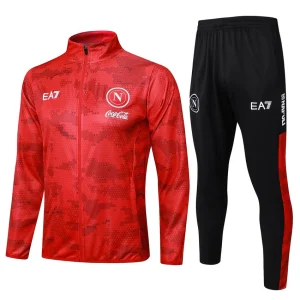 Naples Tracksuit Jacket 2024 2025 Red