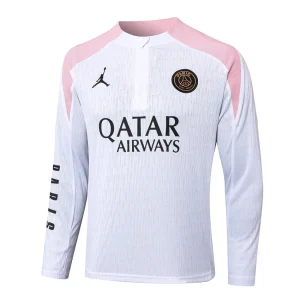 Survetement PSG Training 2024 2025 Blanc Rose