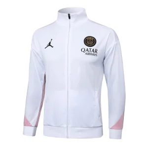 Survetement PSG Veste 2024 2025 Blanc Beige