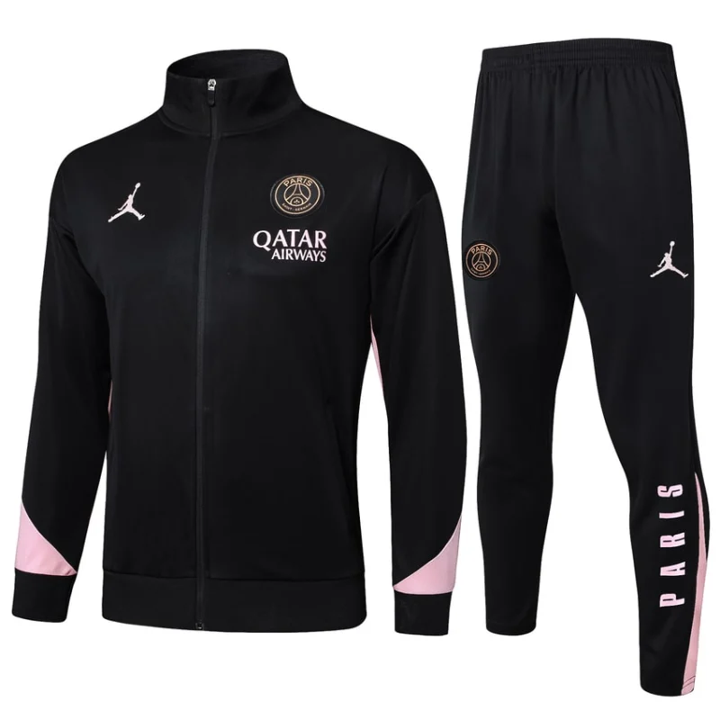 Survetement PSG Veste 2024 2025 Noir Foncé