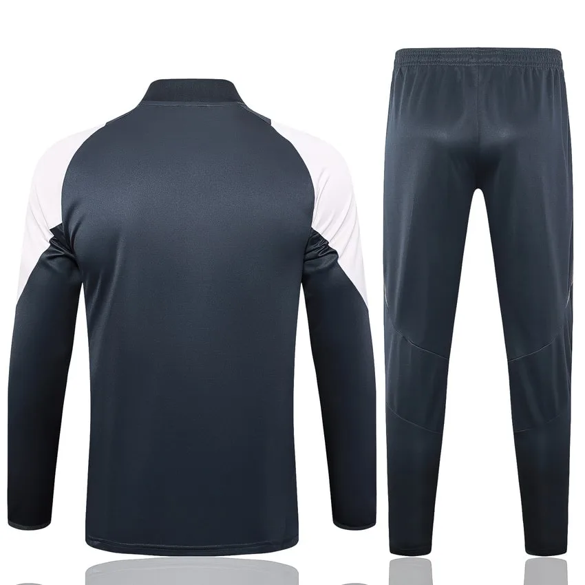 Survetement Real Madrid Training 2024 2025 Noir Blanc 4 Survetement Real Madrid Training 2024 2025 Noir Blanc