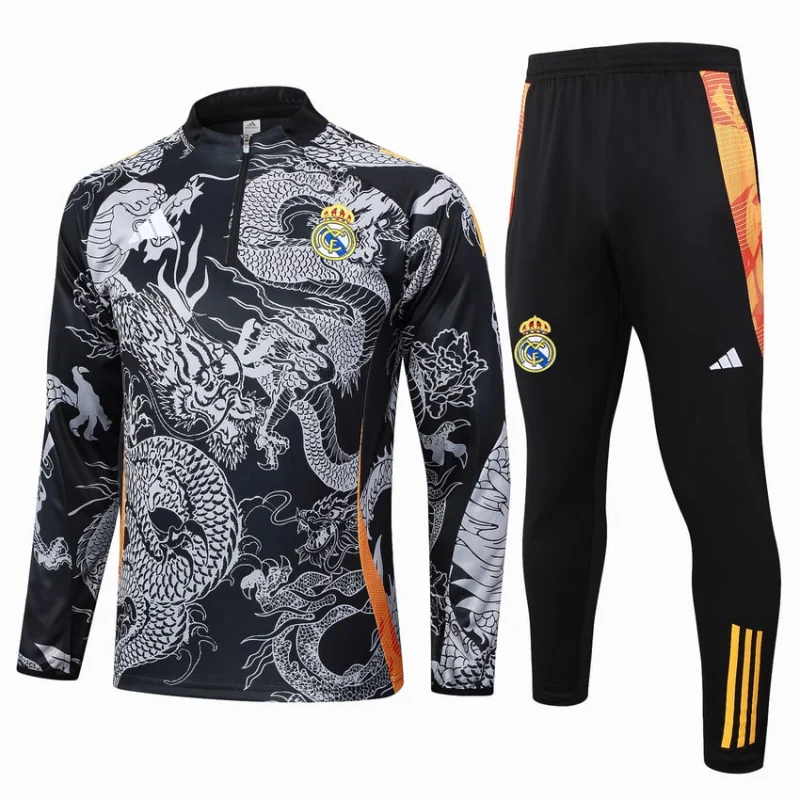 Survetement Real Madrid Training 2024 2025 Noir Nuit