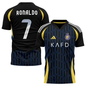 Camiseta de visitante de AL Nassr Ronaldo 2024-2025