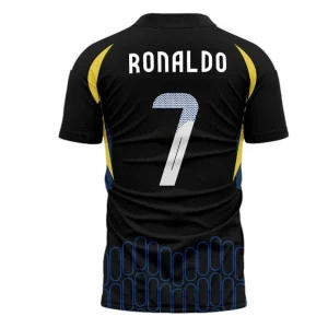 Camiseta de visitante para niños de la AL Nassr Ronaldo 2024-2025