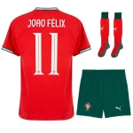 Camiseta de local de Portugal para niños 2025-2026 João Félix
