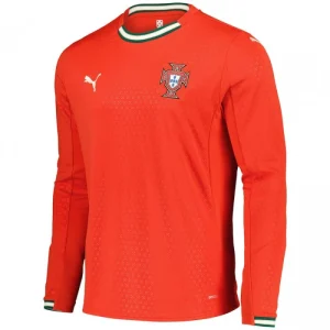 Portugal Home Jersey 2025 2026 Long Sleeve