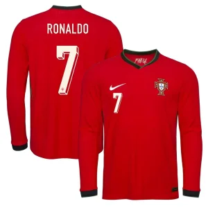 Maillot Portugal Domicile 2025 2026 Ronaldo Manches Longues