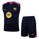 Debardeur Short Barca 2024 2025 Bleu Foncé