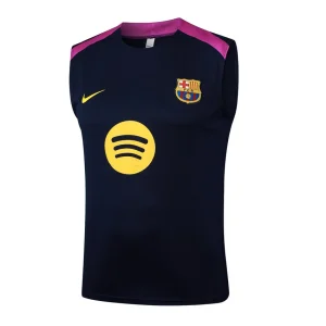 Debardeur Short Barca 2024 2025 Bleu Foncé