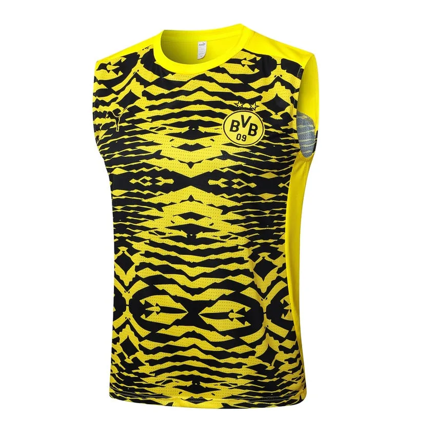 Dortmund 2024 2025 Yellow Black Short Tank Top