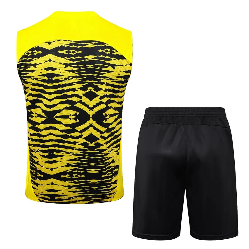 Dortmund 2024 2025 Yellow Black Short Tank Top