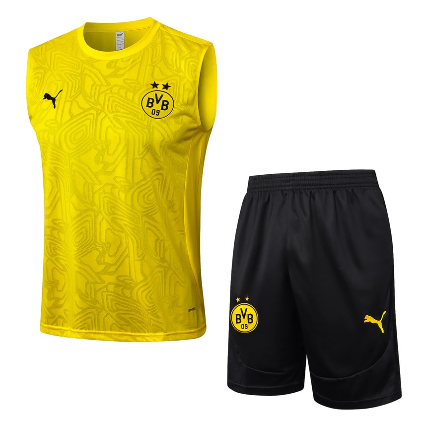 Debardeur Short Dortmund 2024 2025 Jaune