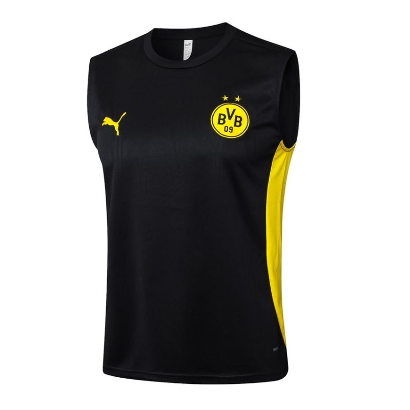 Debardeur Short Dortmund 2024 2025 Noir 2 Debardeur Short Dortmund 2024 2025 Noir