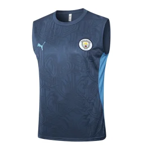 Tank Top Short Manchester City 2024 2025 Blue