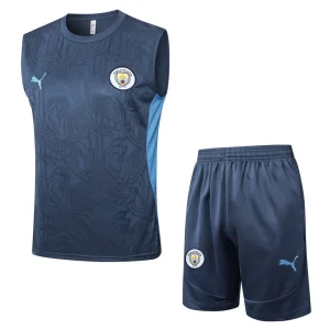 Tank Top Short Manchester City 2024 2025 Blue