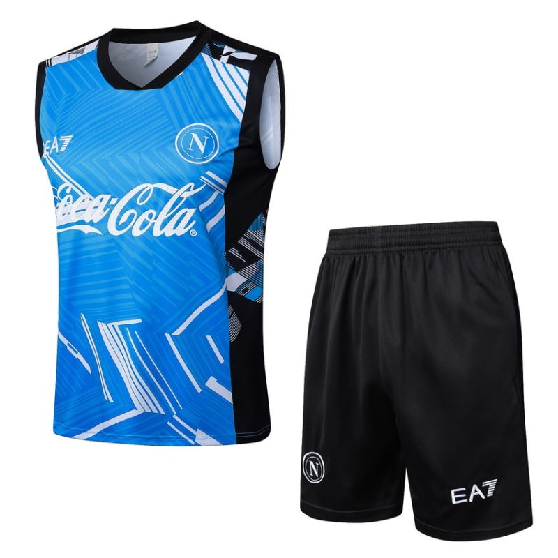 Debardeur Short Naples 2024 2025 Bleu Ciel Debardeur Short Naples 2024 2025 Bleu Ciel