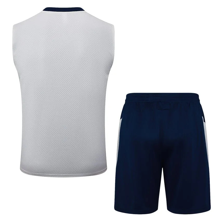 Debardeur Short Portugal 2024 2025 Blanc