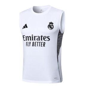 Debardeur Short Real Madrid 2024 2025 Blanc Clair