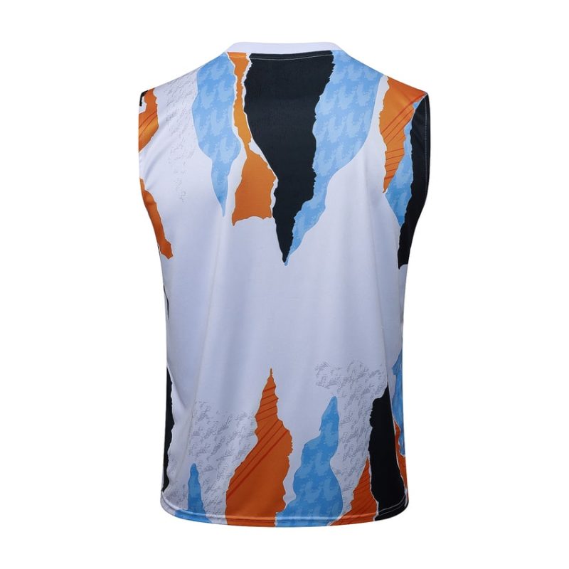 Debardeur Short Real Madrid 2024 2025 Blanc Tache 3 Debardeur Short Real Madrid 2024 2025 Blanc Tache