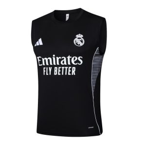 Debardeur Short Real Madrid 2024 2025 Noir Sombre
