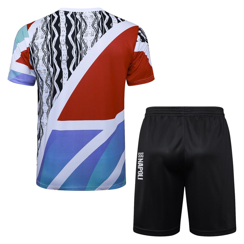 Ensemble Maillot Short Arsenal 2024 2025 Bleu Rouge