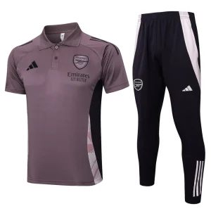 Survetement Arsenal Polo 2024 2025 Rose Foncé