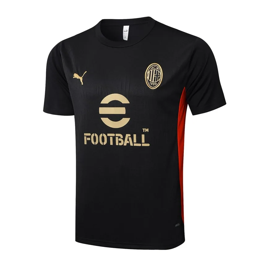 Ensemble Maillot Short Milan AC 2024 2025 Noir