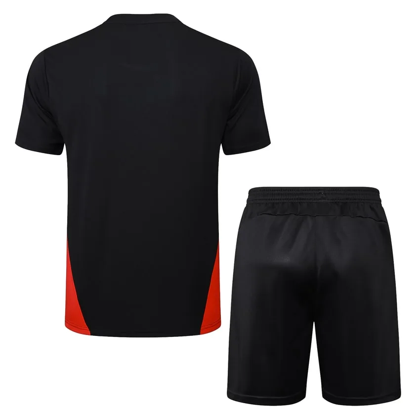Ensemble Maillot Short Milan AC 2024 2025 Noir