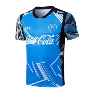 Ensemble Maillot Short Naples 2024 2025 Bleu Ciel