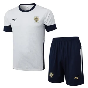Portugal 2024 2025 White Jersey Shorts Set
