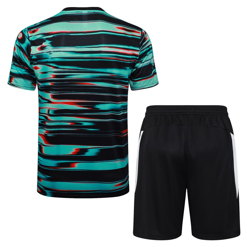 Ensemble Maillot Short Portugal 2024 2025 Vert Noir