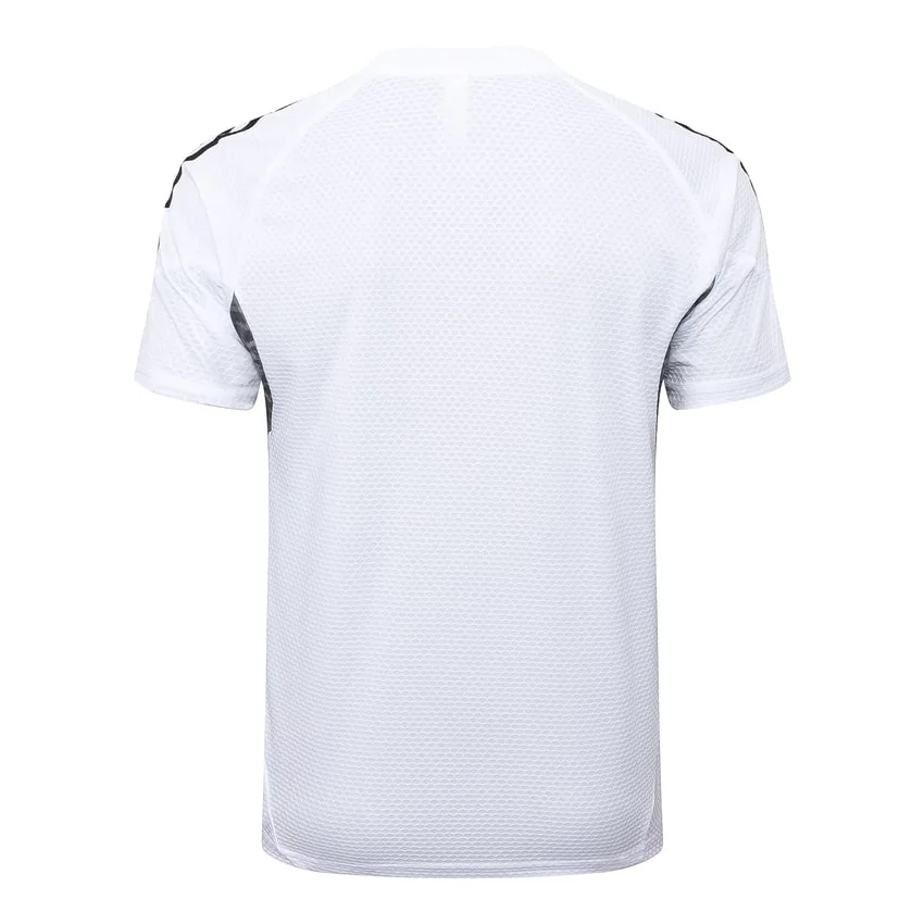 Ensemble Maillot Short Real Madrid 2024 2025 Blanc Noir