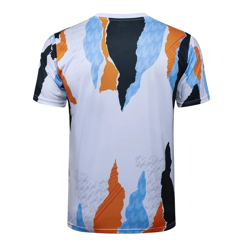 Ensemble Maillot Short Real Madrid 2024 2025 Blanc Tache