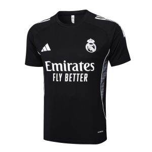 Ensemble Maillot Short Real Madrid 2024 2025 Noir Sombre