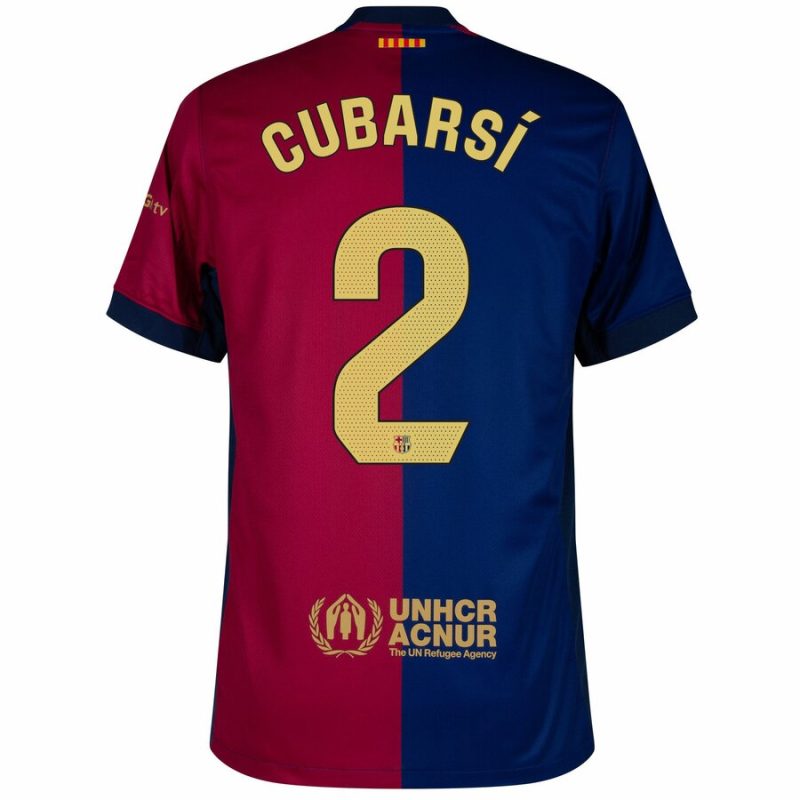 Maillot Barca Domicile 2024 2025 Cubarsi New Sponsor 2 Maillot Barca Domicile 2024 2025 Cubarsi New Sponsor