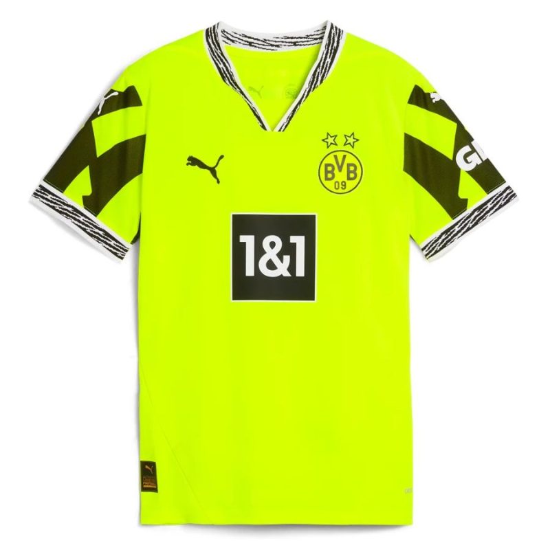 Maillot Enfant BVB Dortmund 2024 2025 Neon