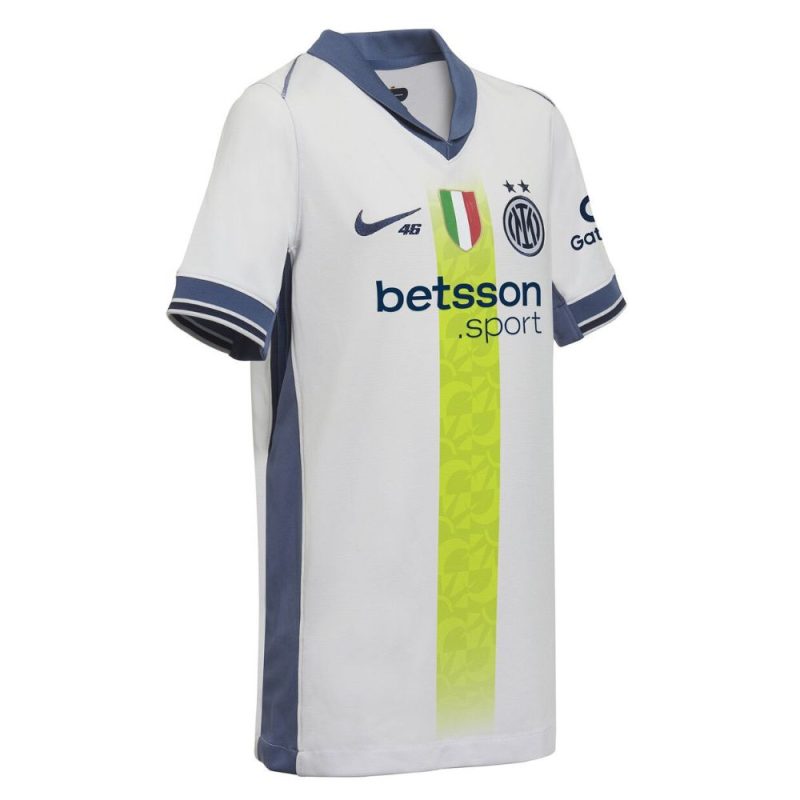Maillot Enfant Inter Milan Exterieur 2024 2025 Edition Speciale VR46 2 Maillot Enfant Inter Milan Exterieur 2024 2025 Edition Speciale VR46
