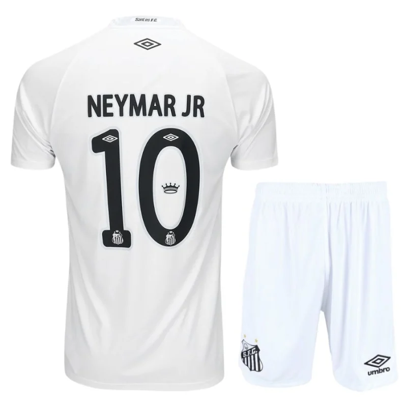 Santos Home Kids Kit Jersey 2025 2026 Neymar JR
