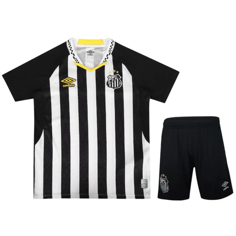 Santos 2025-2026 Away Kit Kids Jersey