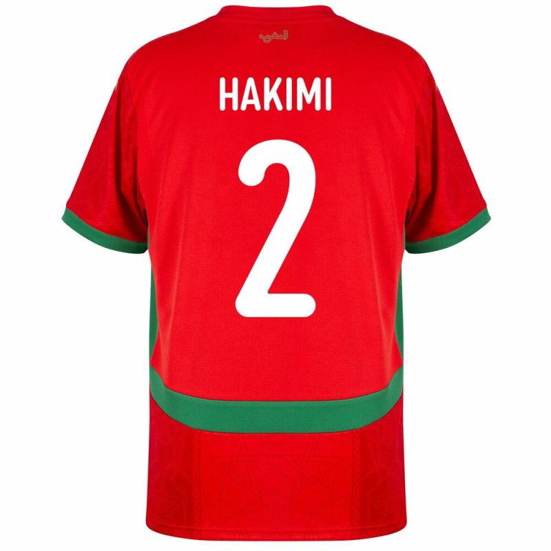 Maillot Maroc Domicile 2025 2026 Hakimi 2 Maillot Maroc Domicile 2025 2026 Hakimi
