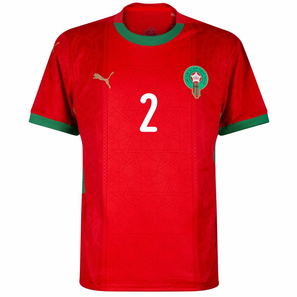 Maillot Maroc Domicile 2025 2026 Hakimi