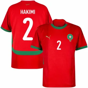 Maillot Maroc Domicile 2025 2026 Hakimi