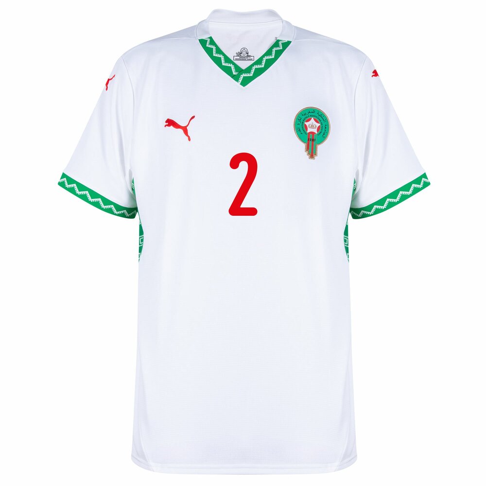 Maillot Maroc Exterieur 2025 2026 Hakimi