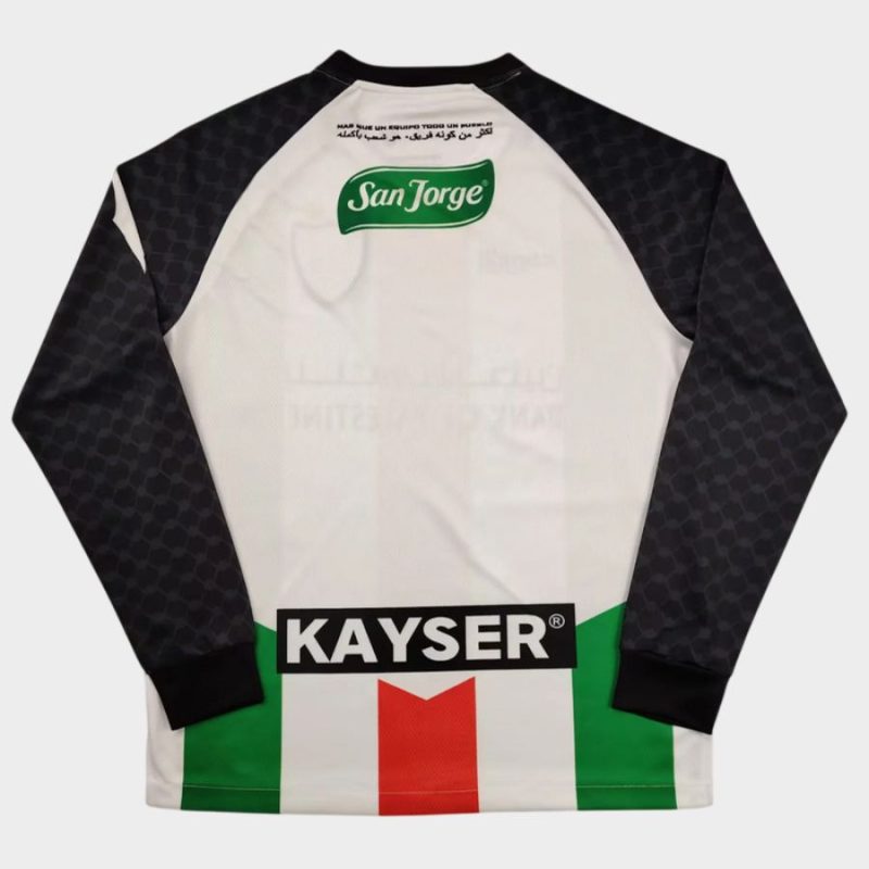 Camiseta de Palestina para la Copa Mundial 2025/2026 - Manga larga (2) Camiseta de manga larga local de Palestina CL 2025-2026