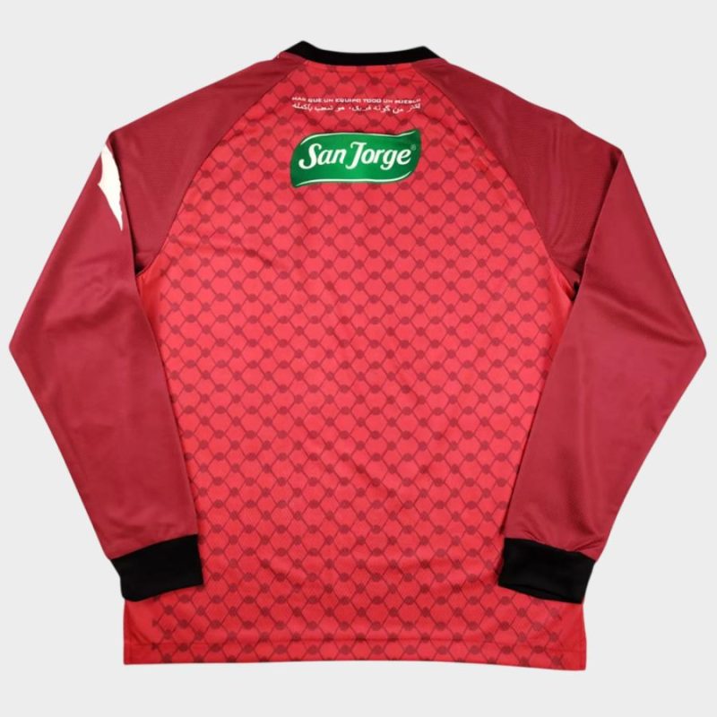Maillot Palestine CL 2025 2026 Exterieur Rouge Manches Longues 2 Maillot Palestine CL 2025 2026 Exterieur Rouge Manches Longues