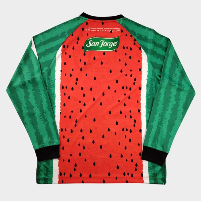 Maillot Palestine CL 2025 2026 Third Rouge Manches Longues 2 Maillot Palestine CL 2025 2026 Third Rouge Manches Longues