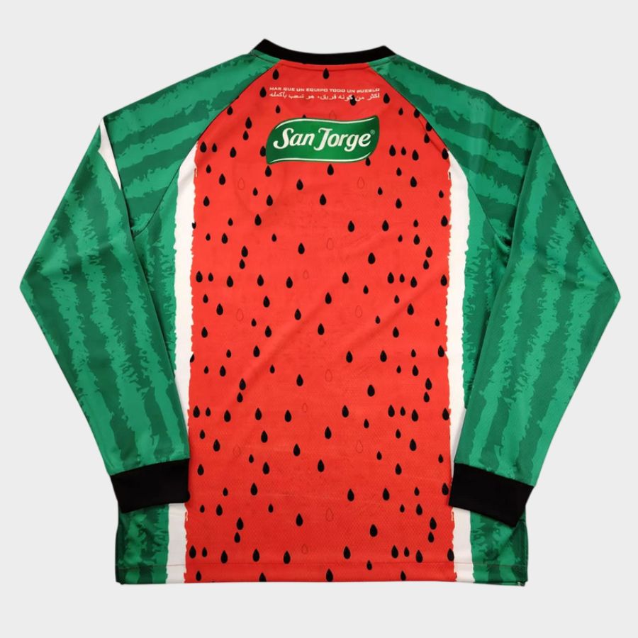Maillot Palestine CL 2025 2026 Third Rouge Manches Longues