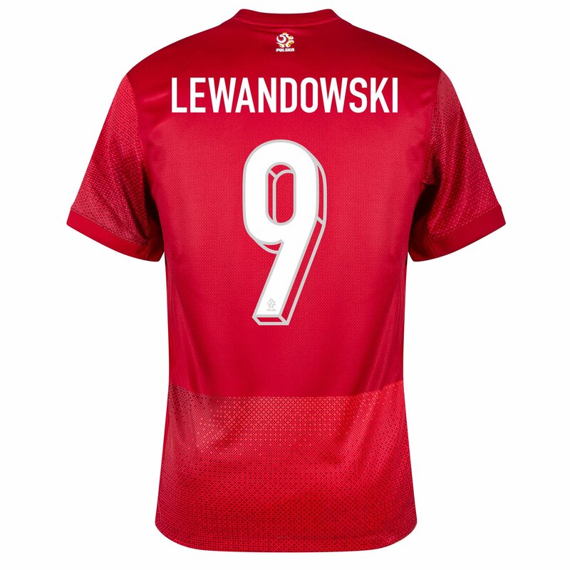 Maillot Pologne Exterieur 2024 2025 Lewandowski