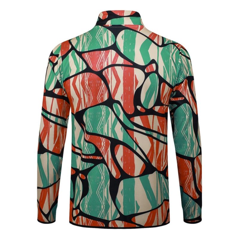 Survetement Arsenal Veste 2024 2025 Rouge Vert 3 Survetement Arsenal Veste 2024 2025 Rouge Vert