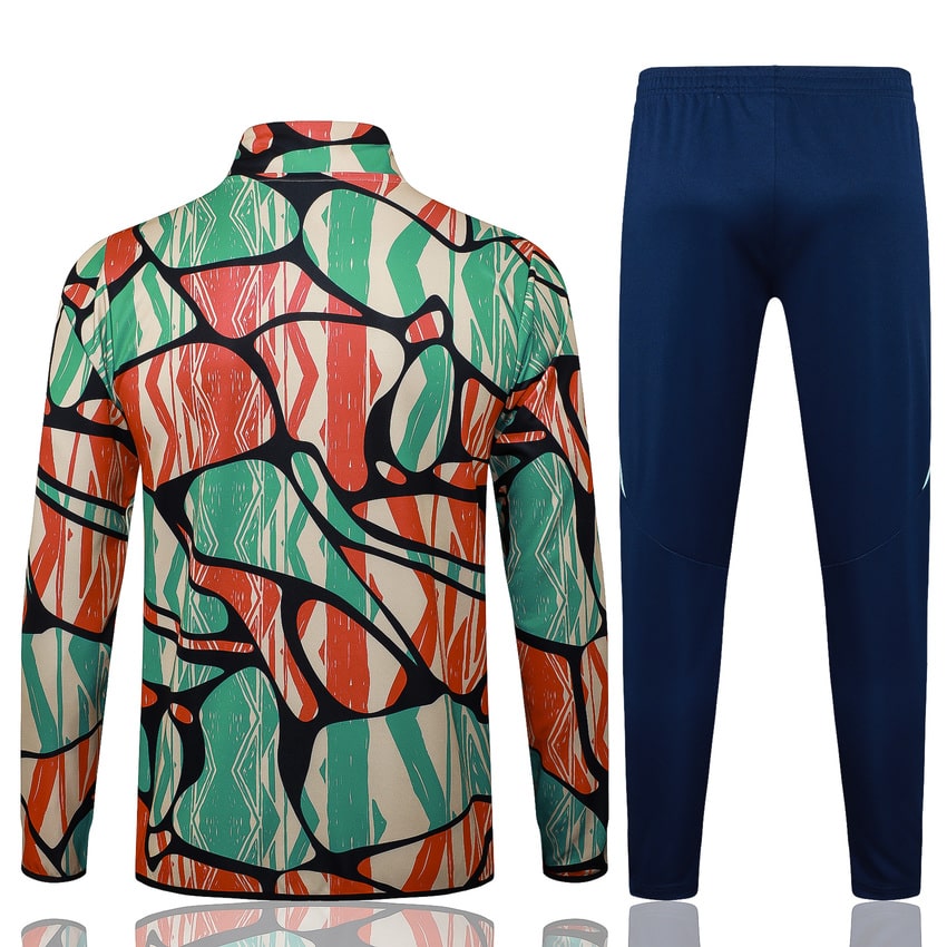 Survetement Arsenal Veste 2024 2025 Rouge Vert